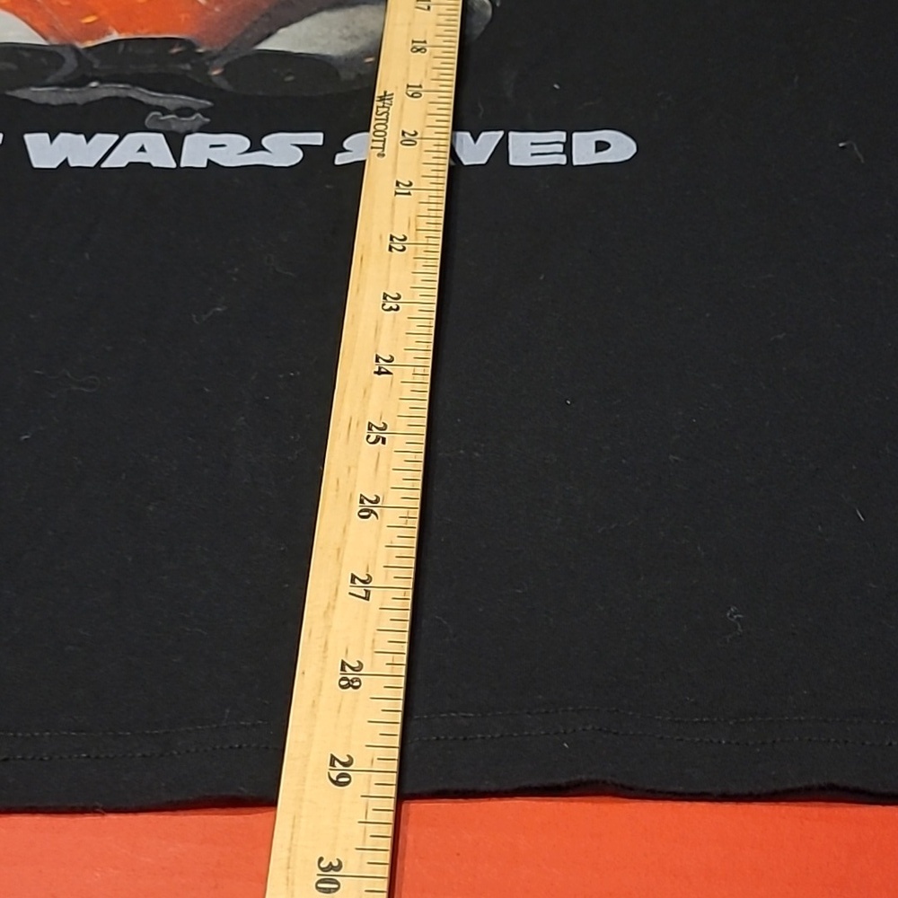 💣Star Wars Clone Wars Black and Yellow T-Shirt - Picture 9 of 10